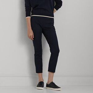 Boston Proper Navy Cropped Pants Size 10